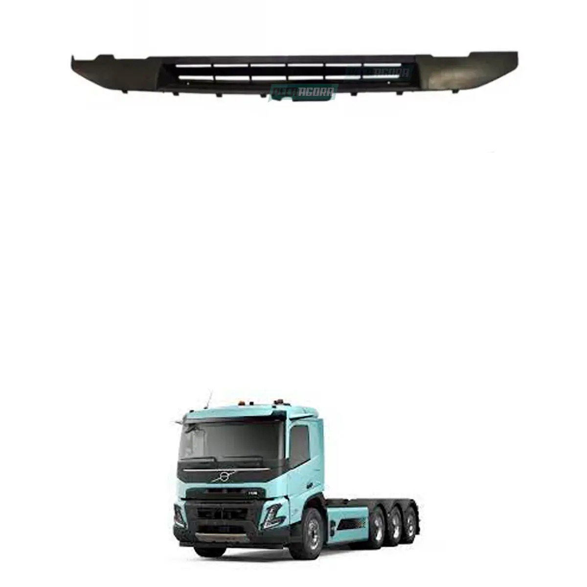 MOLDURA ACABAMENTO PARACHOQUE NEW FMX (82266410-61114)