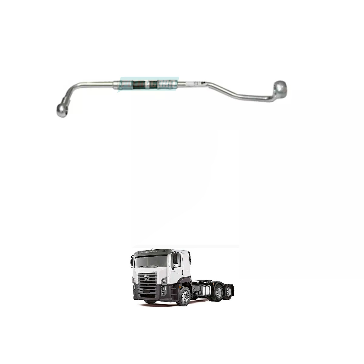 TUBO SUPRIMENTO BOMBA COMBUSTIVEL MOTOR CUMMINS ISC VW 19320 31320 FORD 2632 313