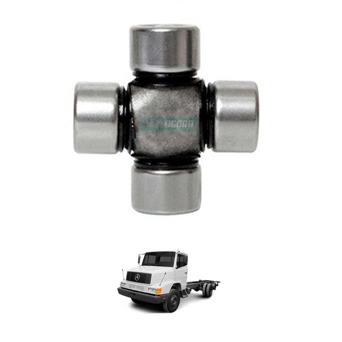 CRUZETA DIRECAO MB 1214C​ 1215C​ 1314​ 1418E​ 1420​ 1714K​ 1718​ 1