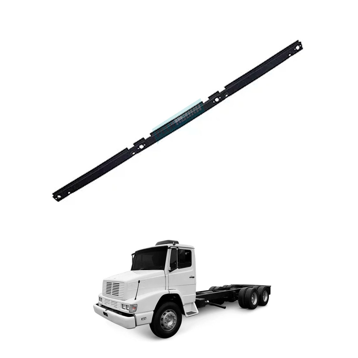 SUPORTE LIMPADOR PARABRISA ESQUERDO MB 1218 1418 1620 1622 MOTOR ​​SEM PORCA