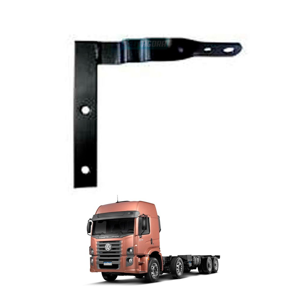 SUPORTE ANTENA DIREITO PX CABINE VW CONSTELLATION  (F364D-229831)