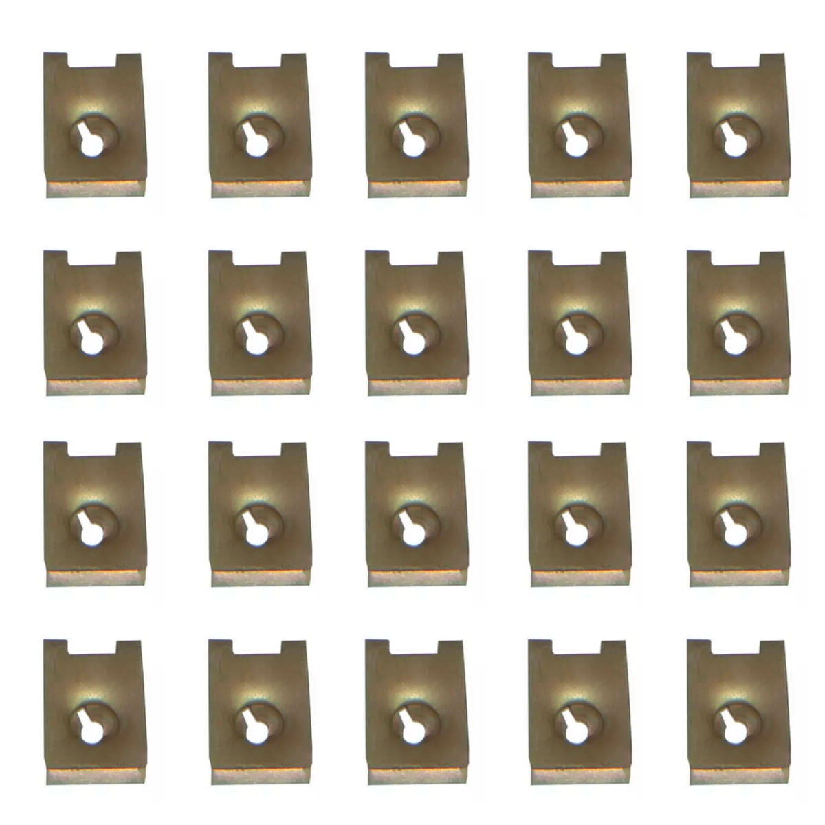 CAIXA 20  PORCA DE FIXACAO DO FAROL CARA PRETA MERCEDES BENZ (CX.UNIAO3/16-00331