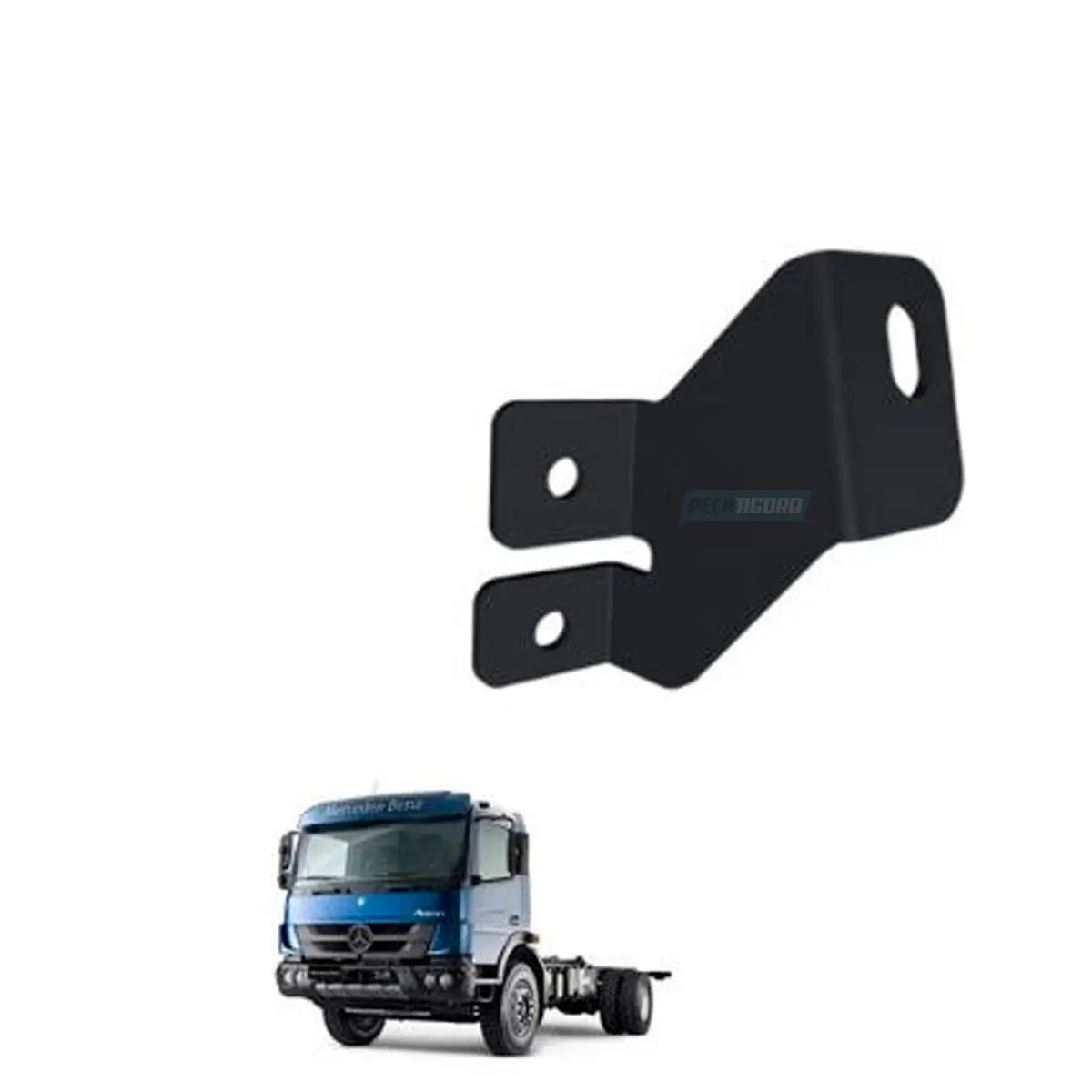 SUPORTE FRONTAL DIREITO MB ATEGO 2013 METAL (9585251639-)