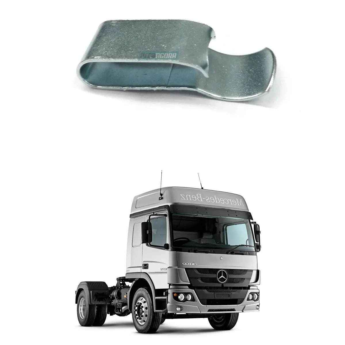 CAIXA 10  PRESILHA DO CHICOTE INSTALACAO MB (CX.3529950040**10)