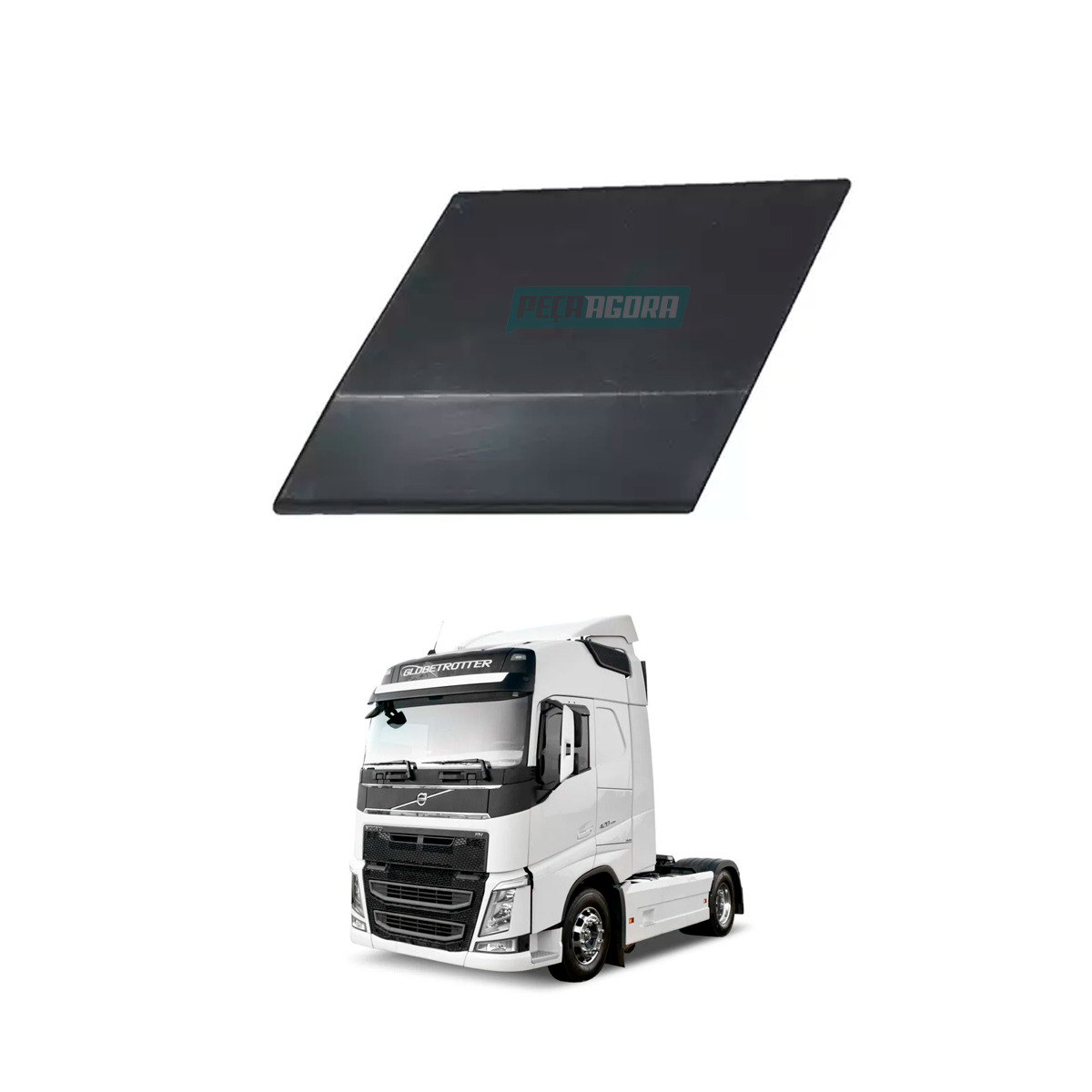 TAMPA MOLDURA FAROL DIREITO VOLVO FH4 2015 (82310529)