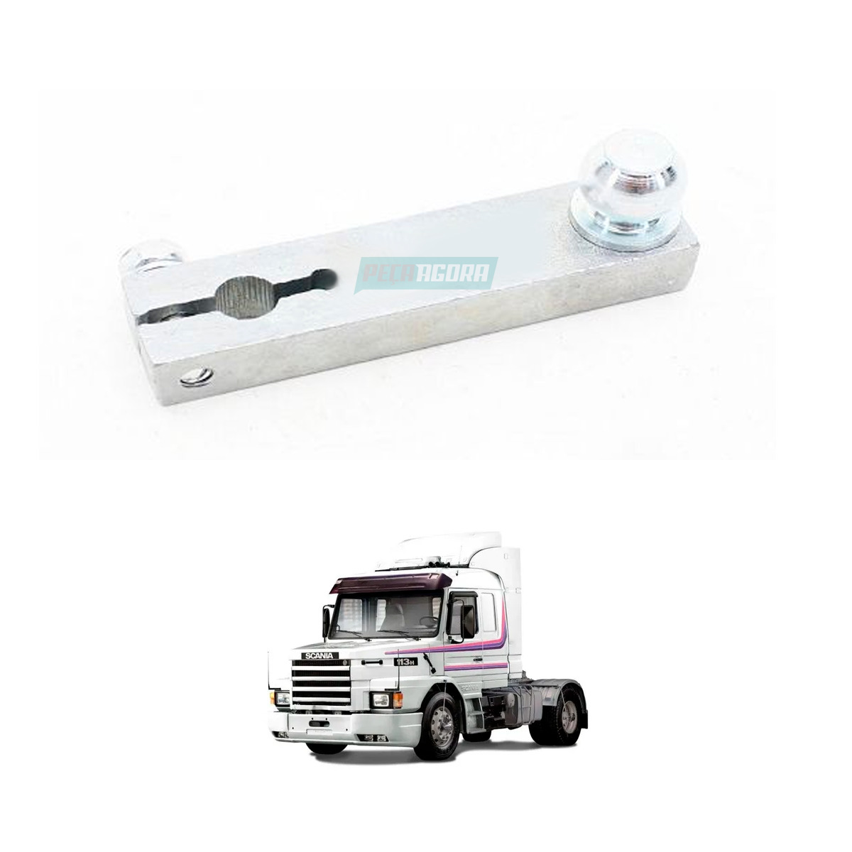 ALAVANCA MANIVELA LIMPADOR PARABRISA PARA SCANIA 113 143 R T (ML0601-1676811-277