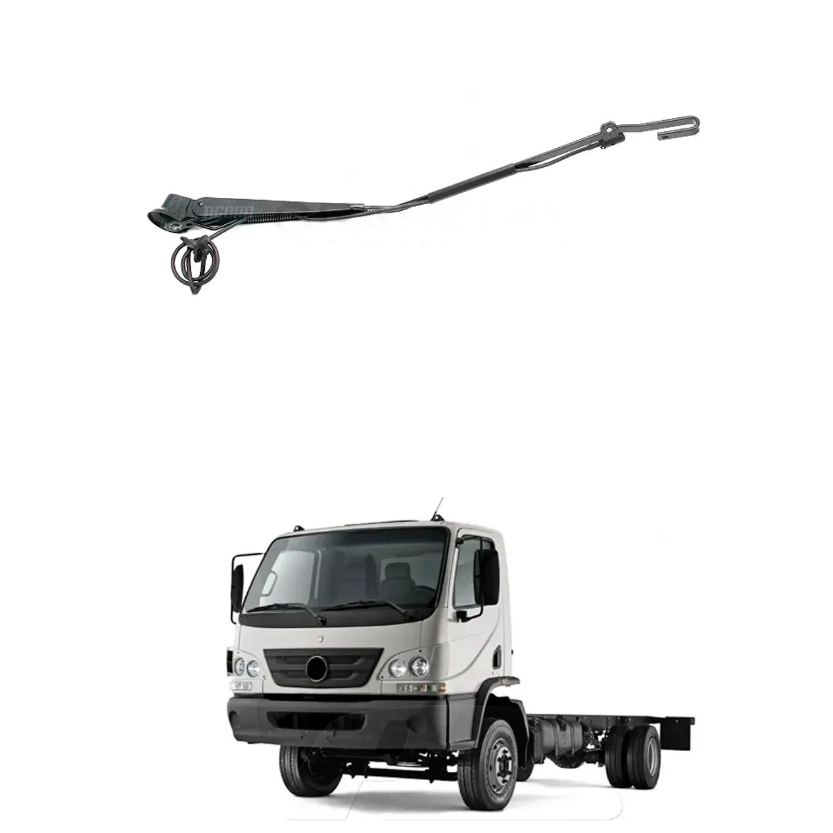 BRACO LIMPADOR PARABRISA ESQUERDO MB ACCELO 715C 2003 A 2011 915C 2003 A 2013 (9