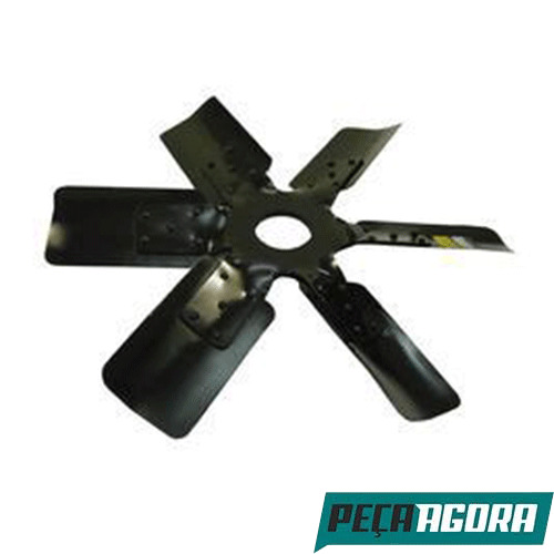 HELICE RADIADOR MOTOR 6 PAS CHAPA VW VOLKSWAGEN 690S 790S (T06121303D)