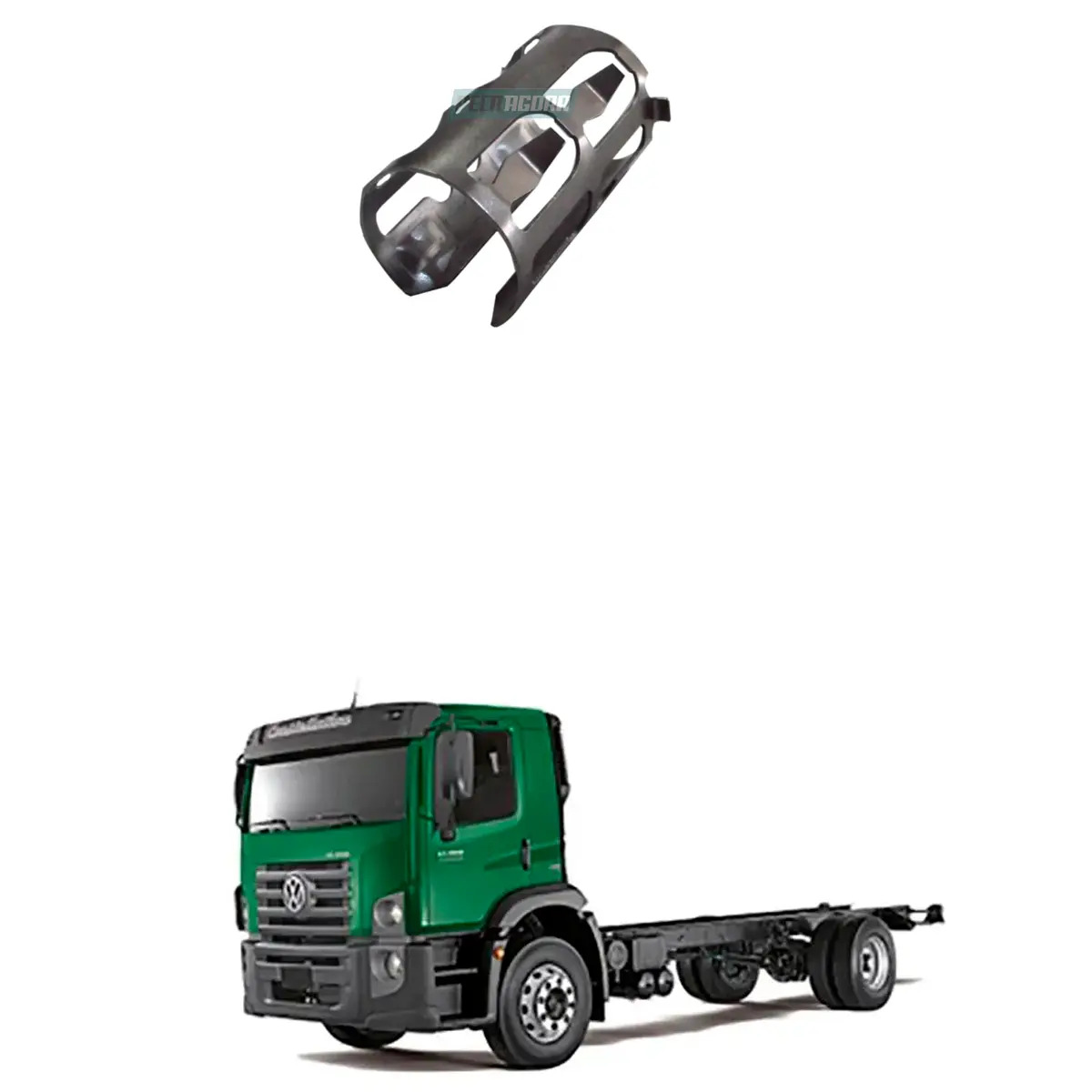 BUCHA APERTO SENSOR ABS ​VW CONSTELLATION 13190 15190 17190 17230 17250 17280 