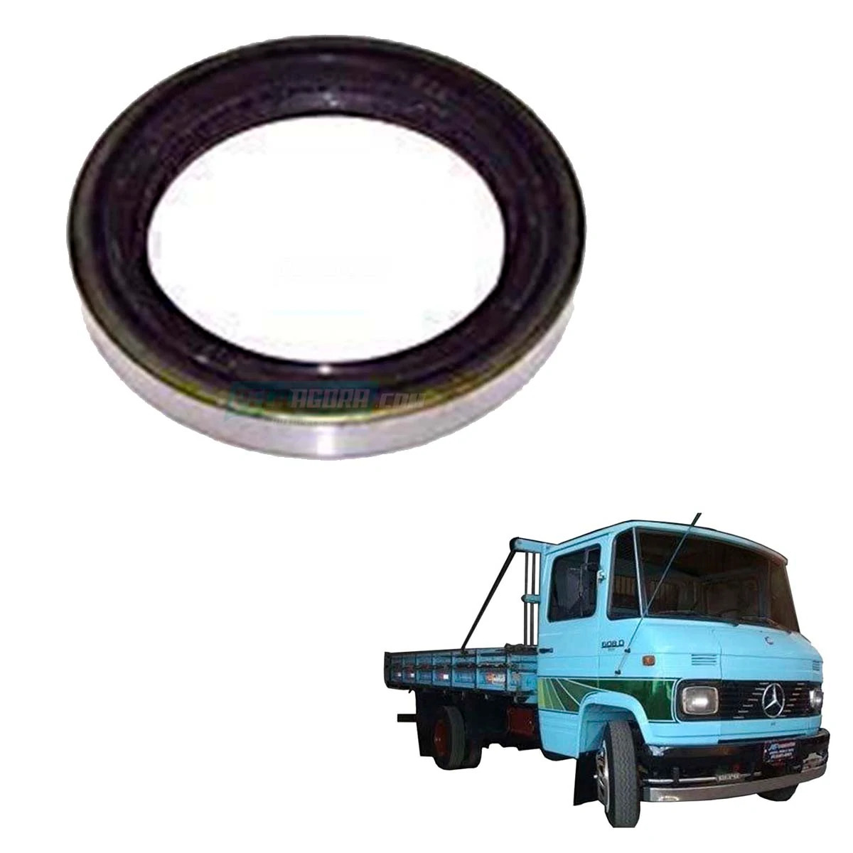 RETENTOR PINHAO HL2 BLINDADO MBB 608E 708E 709 COM DIFERENCIAL HL2 (3089977346..