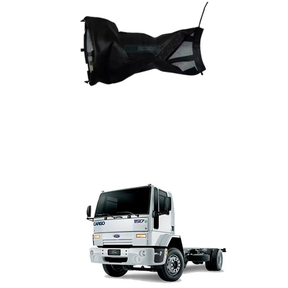 GUARDA PO ALAVANCA DA ALAVANCA CAMBIO FORD NOVO CARGO 4x2  1317 1319 1517 1519 1