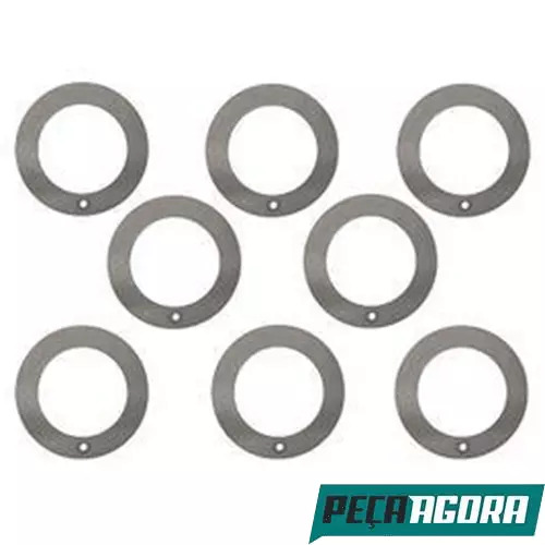 JOGO 8 ARRUELAS CAIXA SATELITE PARA SCANIA 111 112 113 (254669)