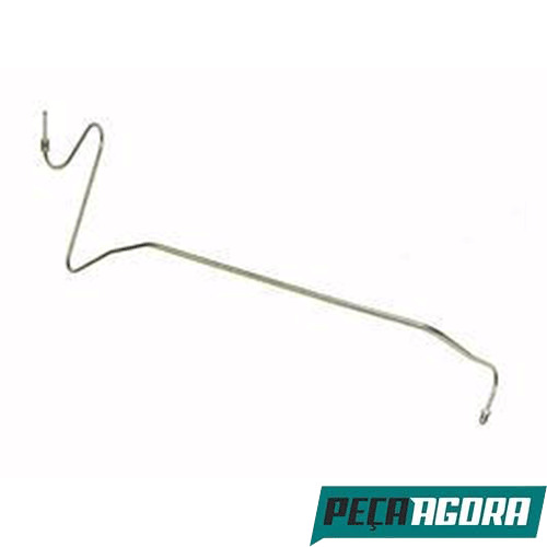 TUBO FREIO DIANTEIRO ESQUERDO MB MERCEDES BENZ 812 912 (6884208428)
