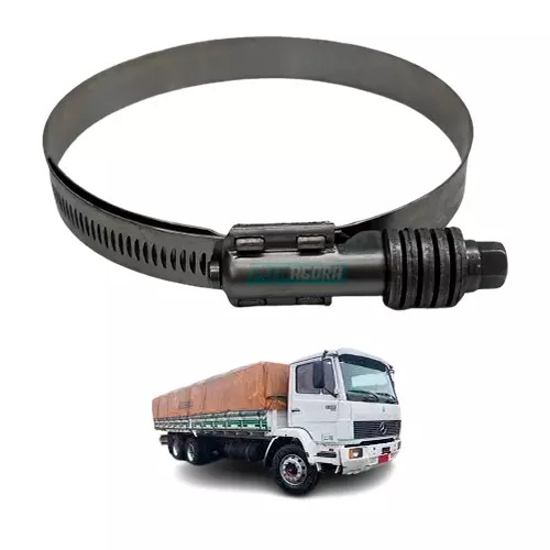 CAIXA ABRACADEIRA MANGUEIRA INTERCOOLER MB MERCEDES BENZ 2423 2418 (CX.384997759