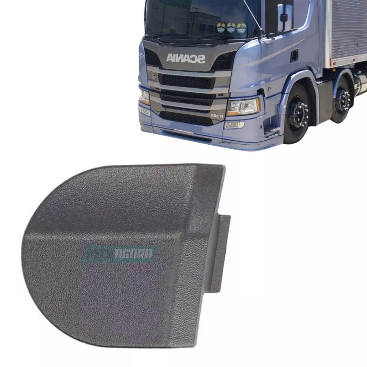 TAMPA PARACHOQUE CENTRAL LE (MEDIO) SCANIA CAMINHAO NTG APOS 2019 P G R S (21285