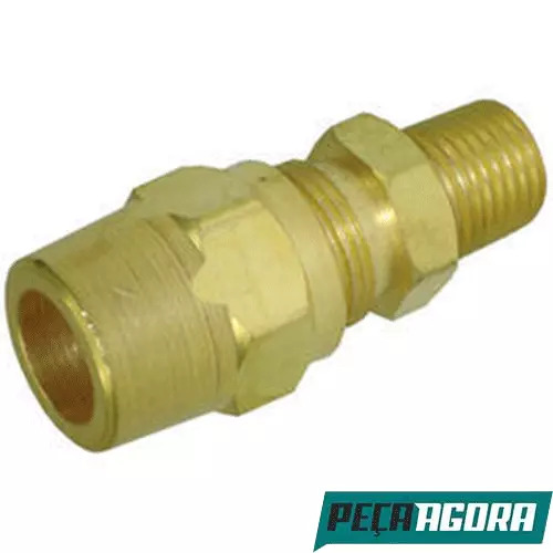 CAIXA 2 CONEXAO MACHO FREIO A AR PARA SCANIA (CX.140535**2)