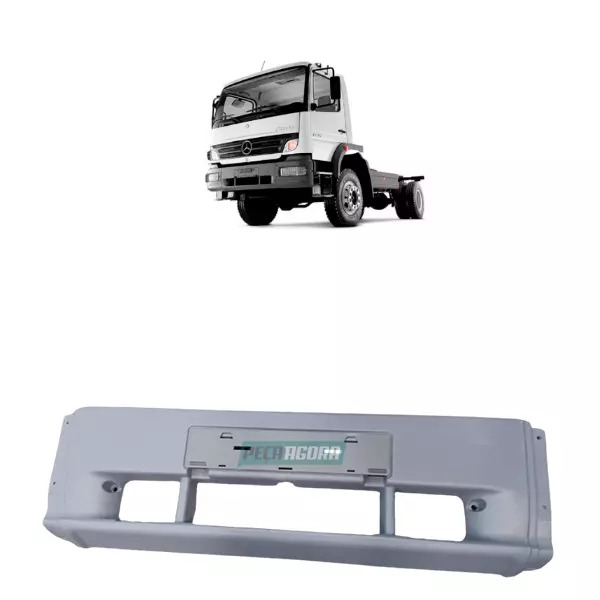 PARACHOQUE CENTRAL ACESSO DE 2 DEGRAUS MBB ATEGO ( CINZA FOSCO ESCURO PU (SEM SU