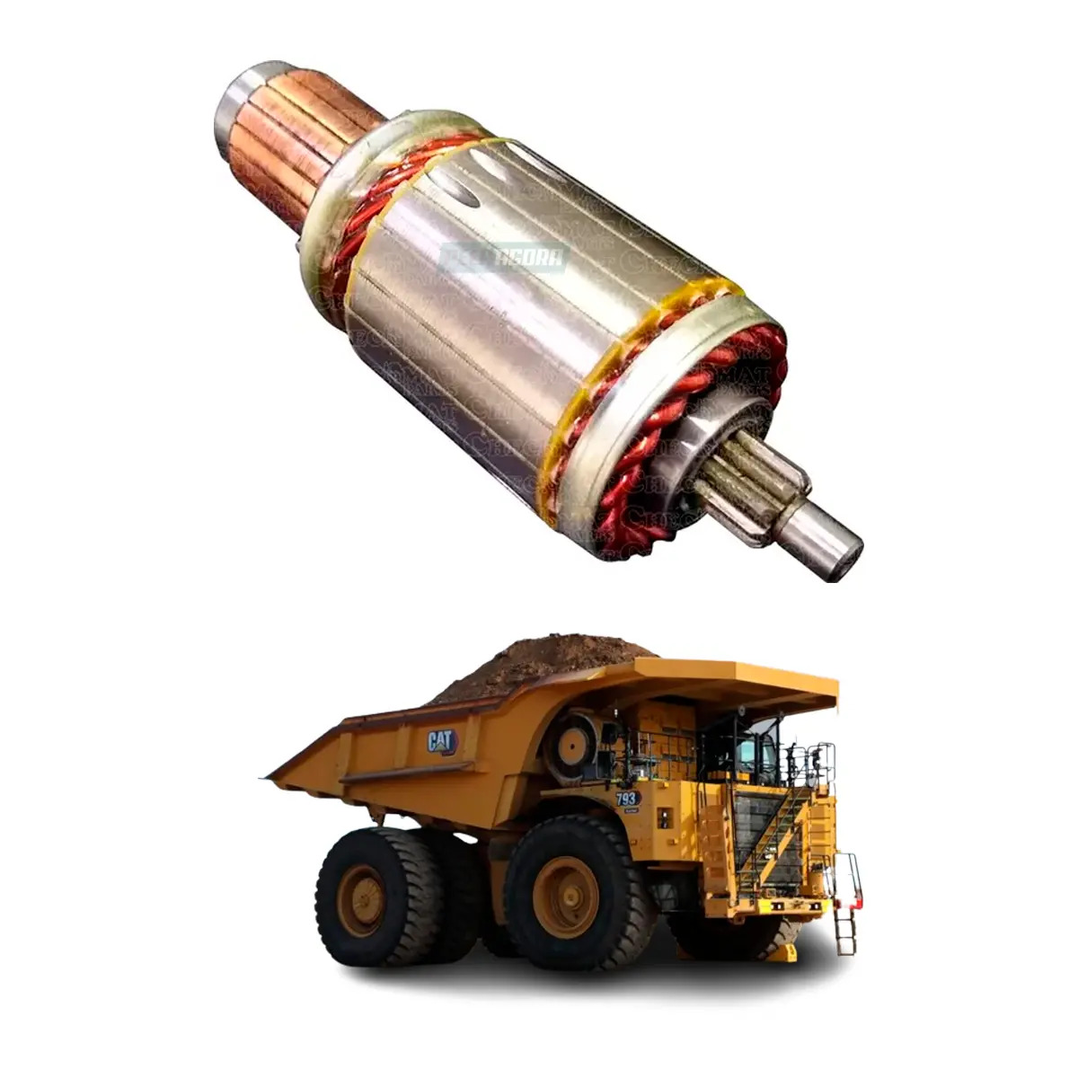 INDUZIDO PARA EQUIPAMENTOS CATERPILLAR. (3545671)