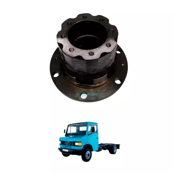 CUBO DE RODA TRASEIRO 6 FUROS MBB 809 812 912 914 NAO FABRICA MAIS (6883567001,)