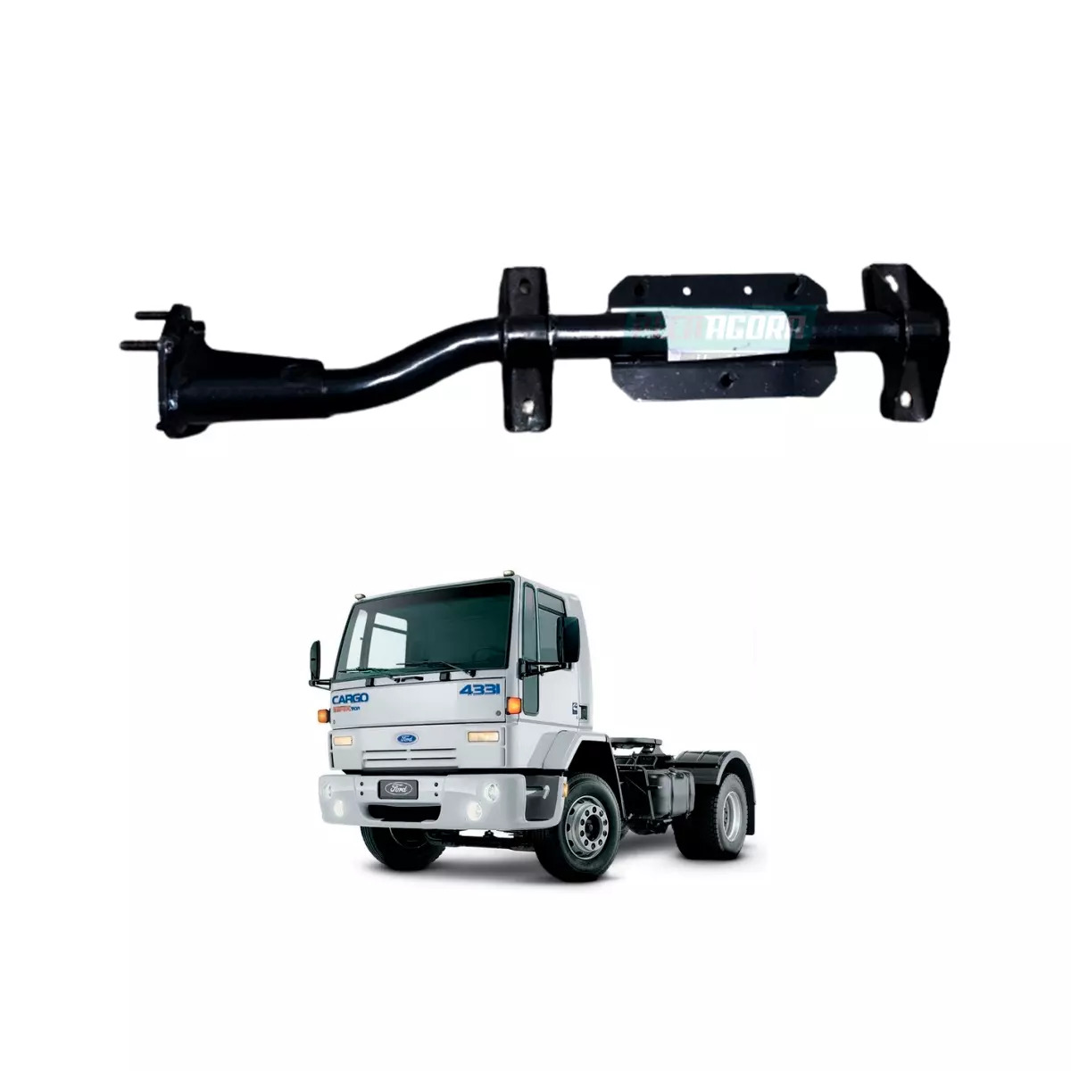 VARAO PARALAMA LADO DIR TRASEIRO PARTE TRASEIRA FORD CARGO 4331 1832E 4432E 4532