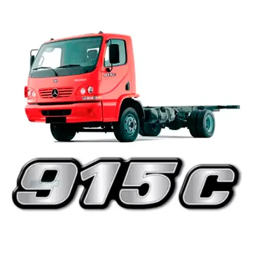 EMBLEMA RESINADO MB 915C NOVO RETICULADO (33160335)