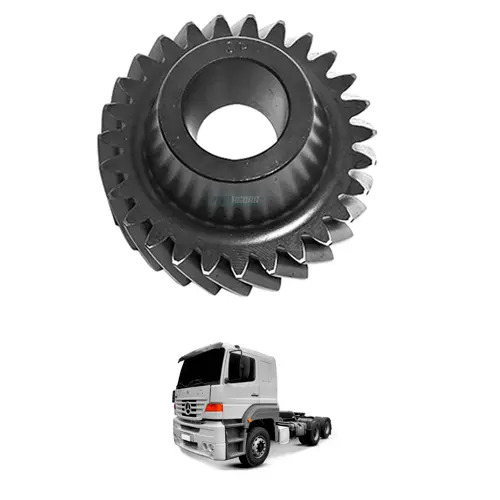 ENGRENAGEM COMPRESSOR AR WABCO 2 CIL 27 DENTES MB CAMINHÕES AXOR 1938S 1944 263