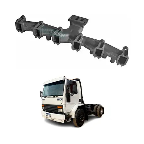 COLETOR ESCAPE MOTOR CUMMINS 6BTAA 5.9 FORD CARGO 1617 12170BT 14170BT 16200 131