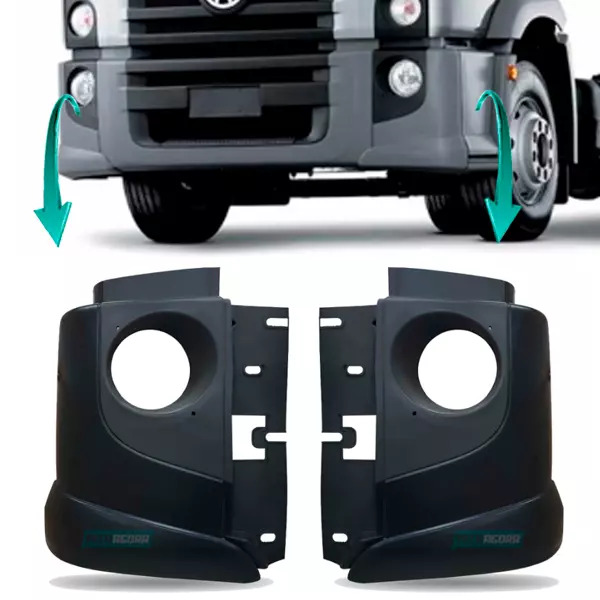 PONTEIRA PARACHOQUE 02 DEGRAUS LE PLASTICO (2S2807075A)