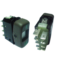 INTERRUPTOR 2 POSICOES 24V PRETO (VA22959-6951)