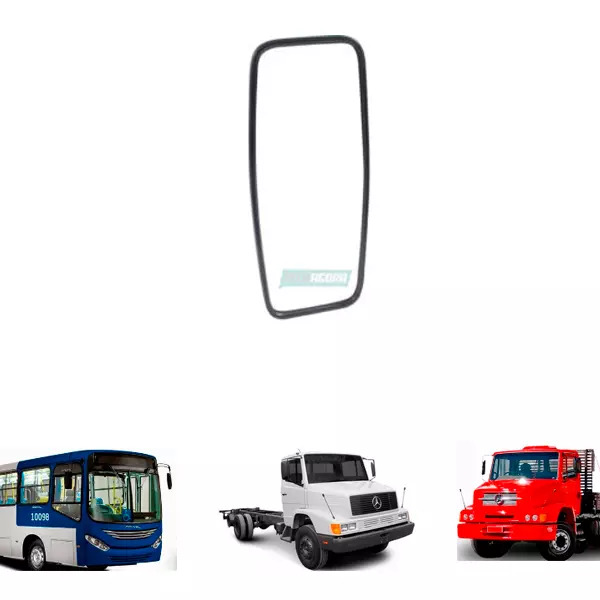 ESPELHO RETROVISOR CONVEXO 420 X 200 CONVEXO (3848107116|.)