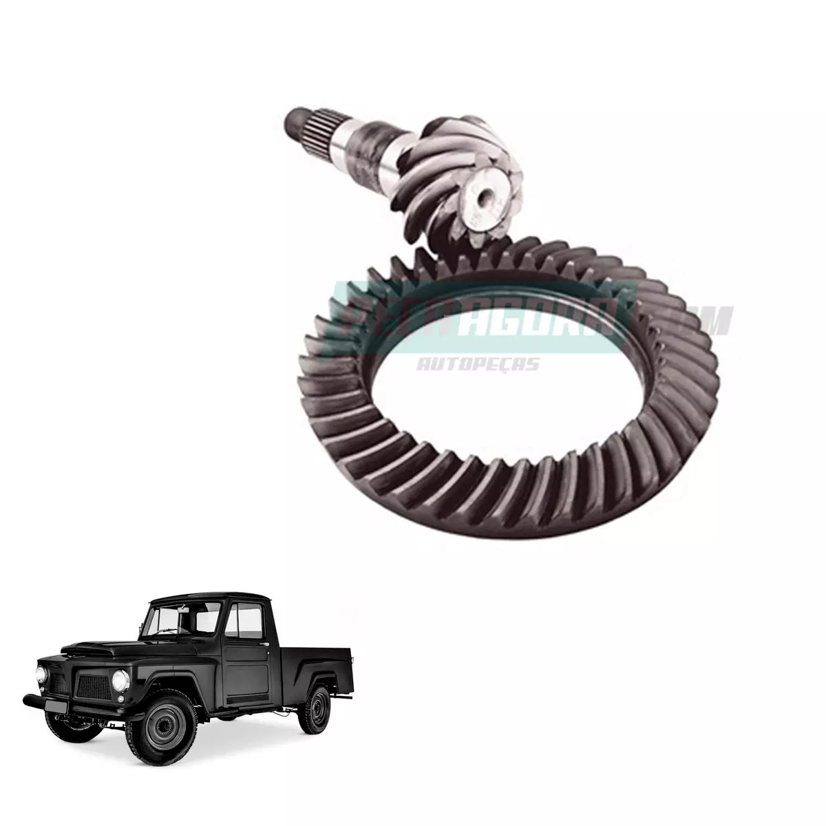 COROA E PINHAO 43X8  DANA 44 RAT 5.38 (VA25704-9101)