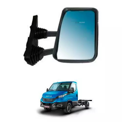 CONJUNTO ESPELHO RETROVISOR BRACO CURTO MANUAL LD (VI588-21711)