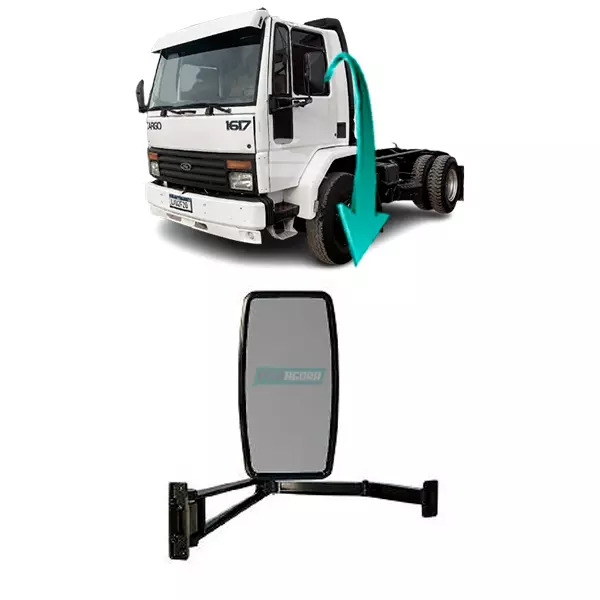 CONJUNTO BRACOS RETROVISOR LE  SEM ESPELHO (VA4999E-10101)