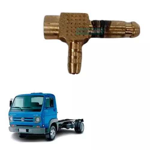 CONEXAO VALVULA FREIO ESTACIONAMENTO 1/8 TUBO 8X1 (VA13190-6751)