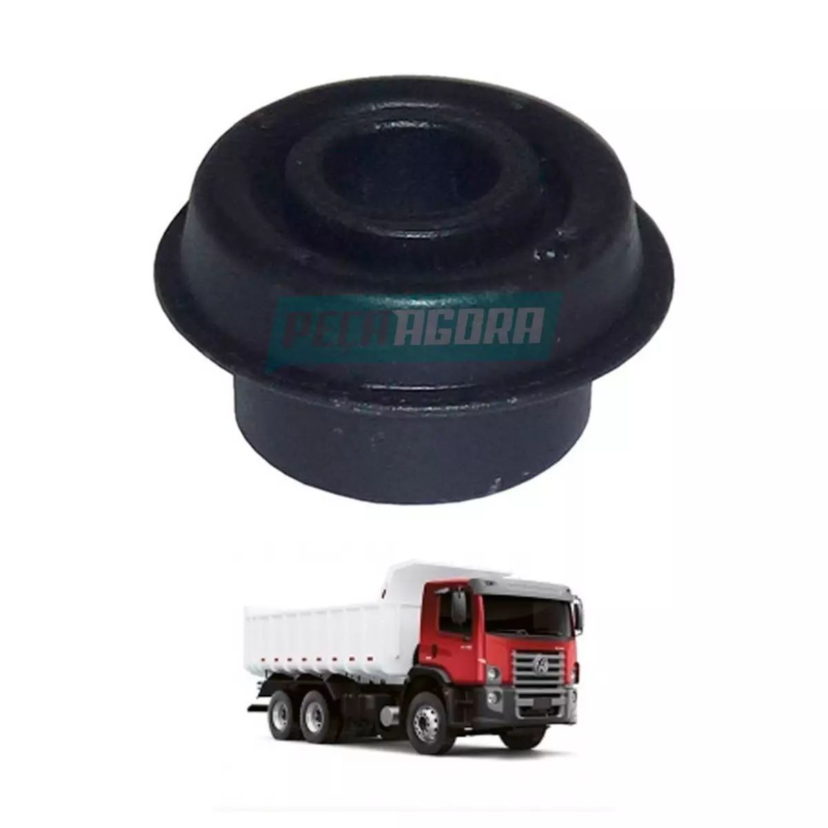 BUCHA OLHAL SUPORTE AMORTECEDOR CABINE (VA28497-25682)