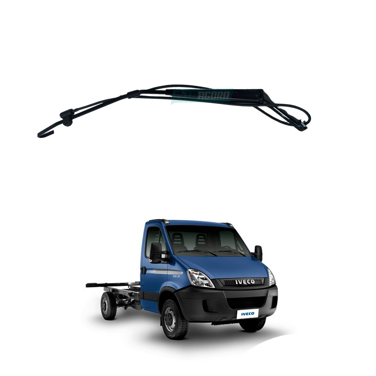 BRACO LIMPADOR COM ESGUICHO LADO DIREITO (VI2575-2081)