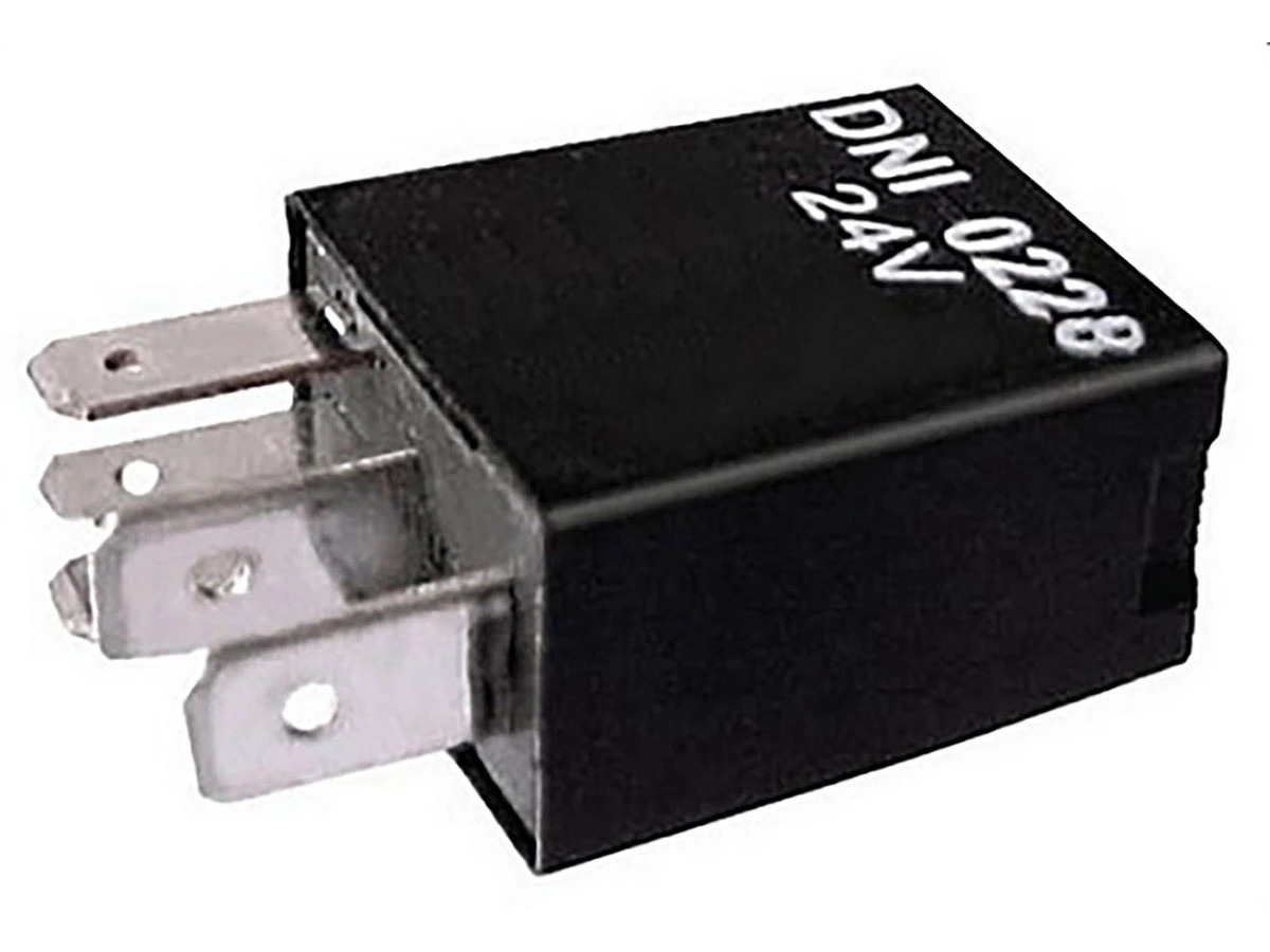 RELE AUXILIAR MINI 24V 5 TERMINAIS 30/20AMBB TODOS (3DE 4,8 E 2 DE 6,3MM) (97954