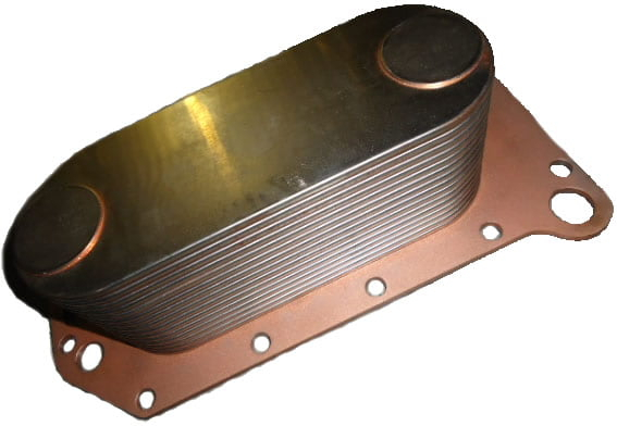 RADIADOR OLEO MODELO CUMMINS ISC 8.3 (BH2X6B856AA.)