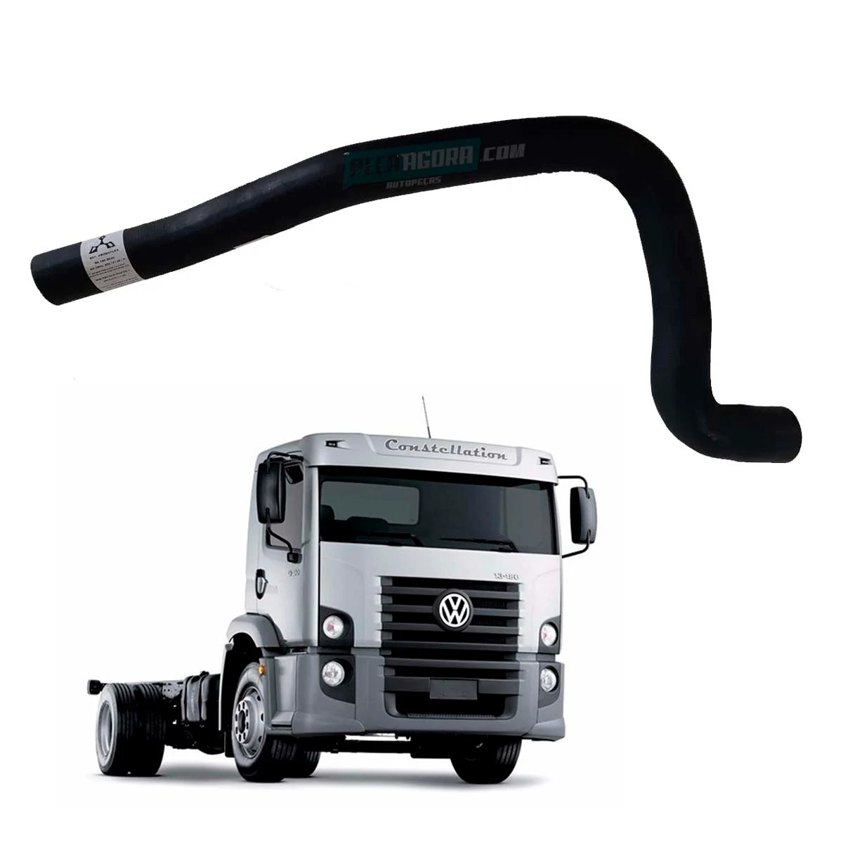 MANGUEIRA INFERIOR DO RADIADOR (2S2121051H,)