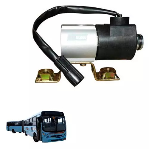 VALVULA SOLENOIDE 24V VW 16.180CO 16.210CO 17.210OD BUS 18.310 24.250 ELETRONICO