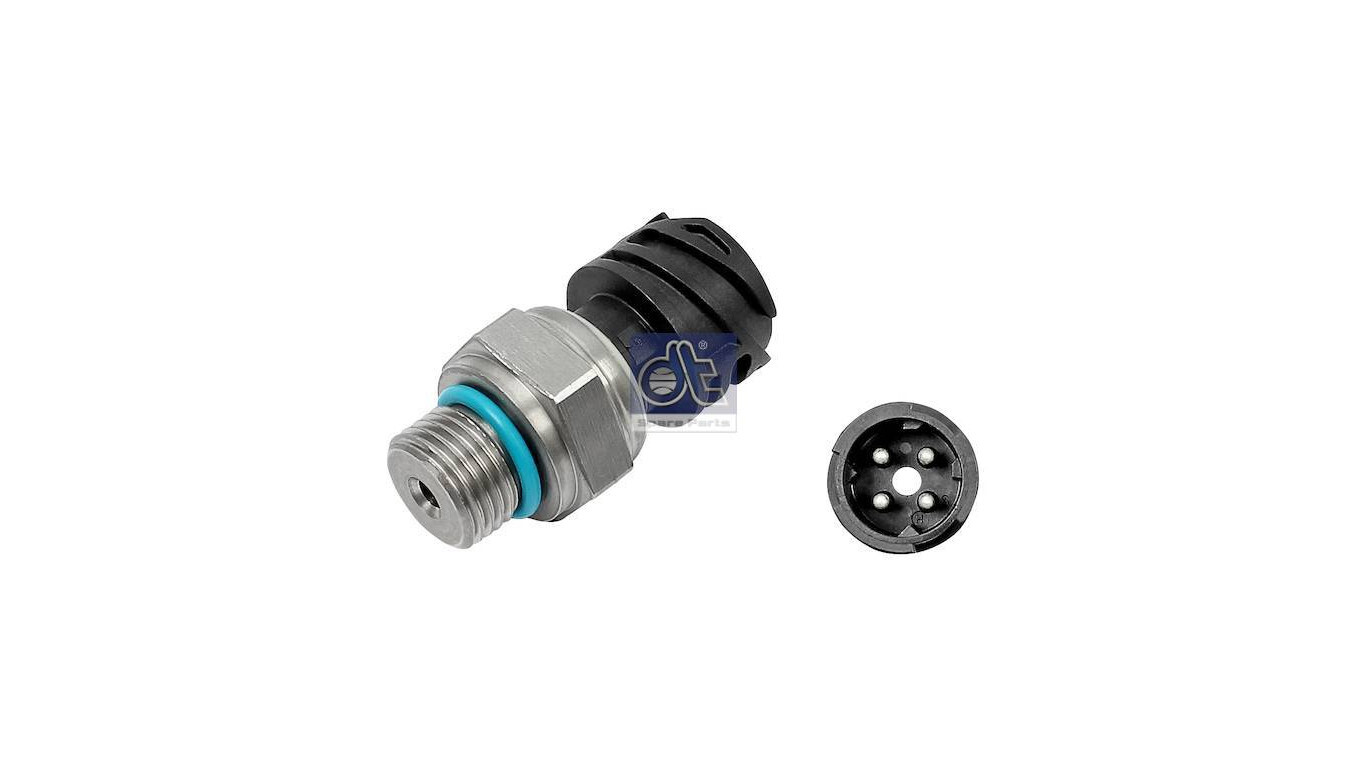 SENSOR PRESSAO OLEO MOTOR 4 PINOS FURO GROSSO VOLVO FH FM FMX ONIBUS B9R B13R B1