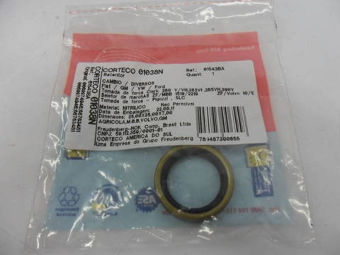 RETENTOR DE OLEO DA TORRE EATON FS6209 FS8209 MBB VOLVO (0149975545.)