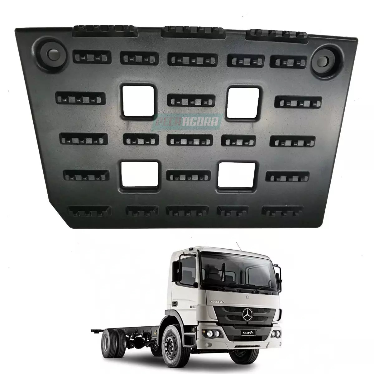 PISANTE INFERIOR ESTRIBO LE MBB ATEGO 2423 2425 (9586660628|)