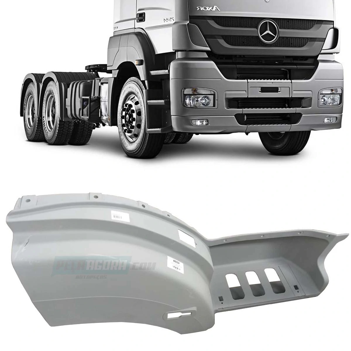 PARALAMA ESTRIBO LD PISANTE PLASTICO MBB 2035 2040 2044 2535 2540 2640 2644S 334