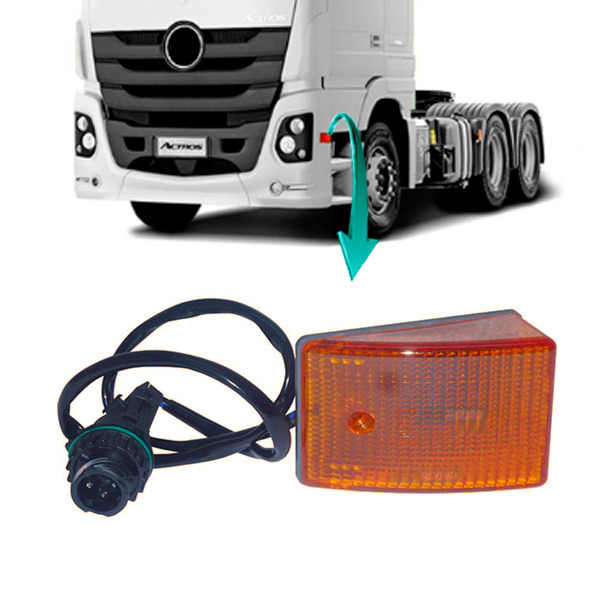 LANTERNA LATERAL LE MBB ACTROS (9418200521.)