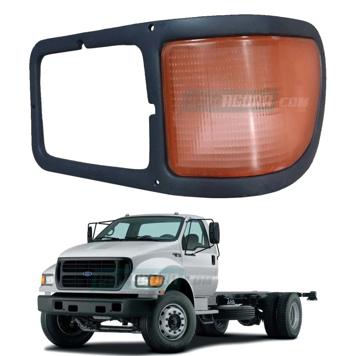 LANTERNA INDICADORA DIRECAO LADO ESQUERDO FORD F12000/F14000/F16000 98/05 PITBUL