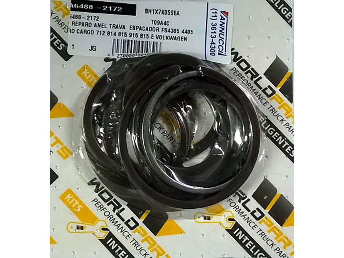 KIT REPARO ANEL TRAVA ESPACADOR FS4305 4405 VW 7.100 L80 8.140  8.150  9.150  8.