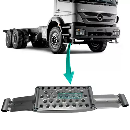 ESTRIBO INFERIOR LD MBB AXOR 3340 3344 (9406600328,)