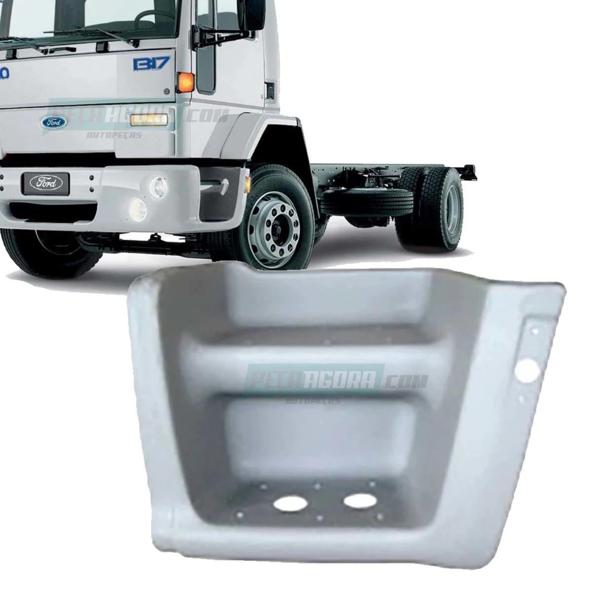 ESTRIBO DOIS DEGRAUS LADO ESQUERDO FORD CARGO 1317 1717 1722 4331 1317E 1517E 17