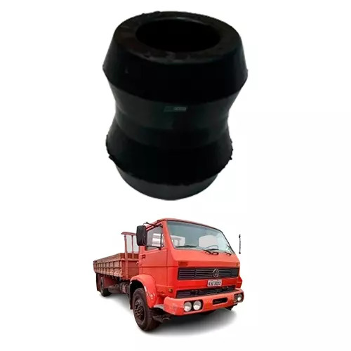 BUCHA  AMORTECEDOR DIANTEIRO E TRASEIRO CARGO E VW 14T VW 12140-12170-14150-1617